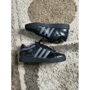 NWT Vintage Adidas Pistol Pete Black Grey Red Rare Color Way Men’s 9 NWOB